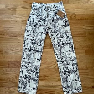Reformation Oasis Straight Jeans with Tags On